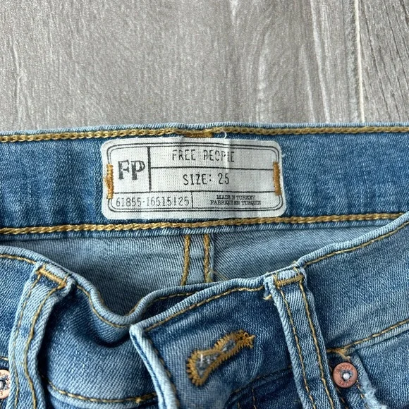 Free people skinny jeans size 25 - Picture 4 of 4